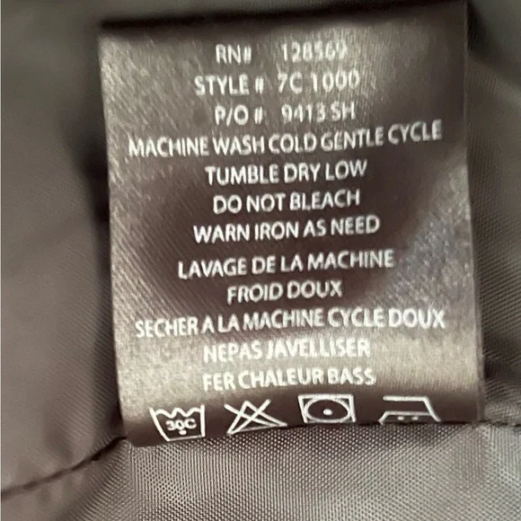 Like new! Authentic Members Only medium men's jacket in slate grey. - Picture 6 of 9